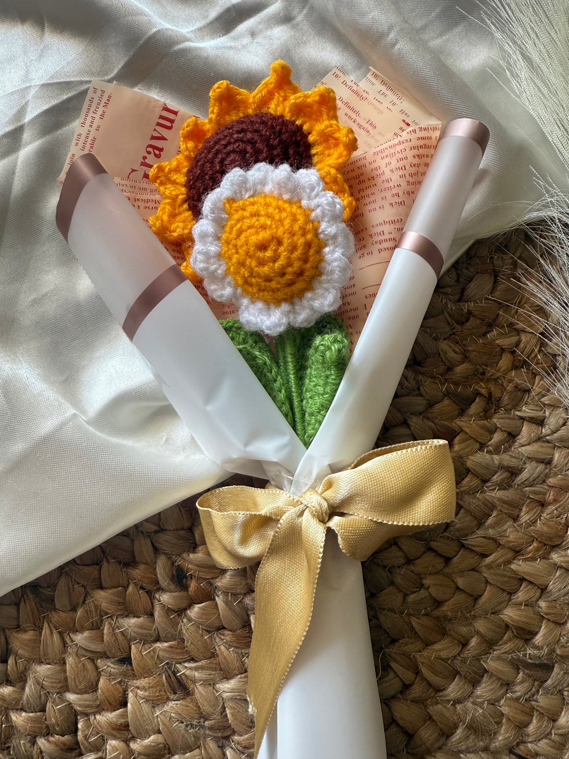 Sunflower and Daisy Bouquet