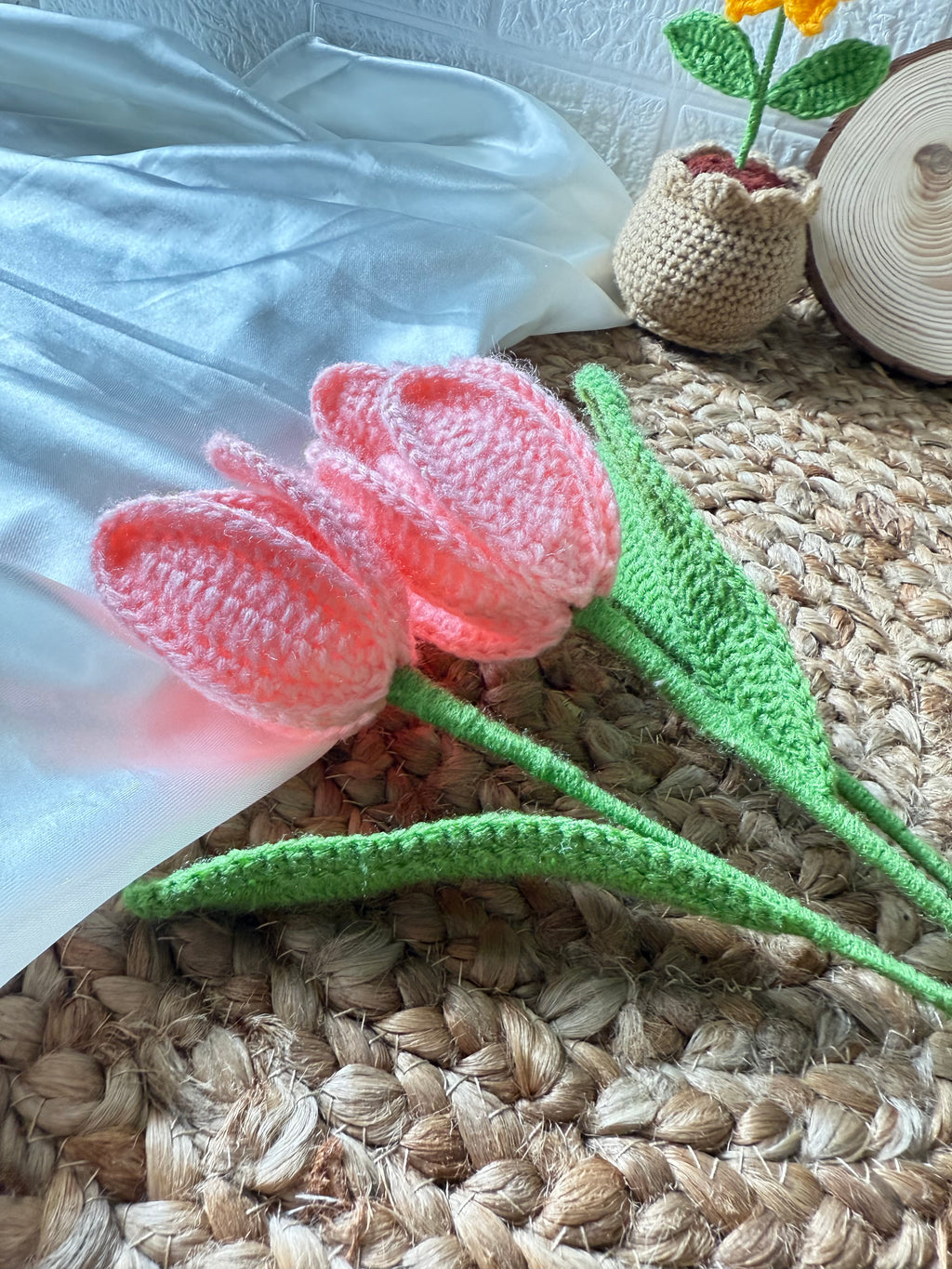 Peach Tulip (1Pc)