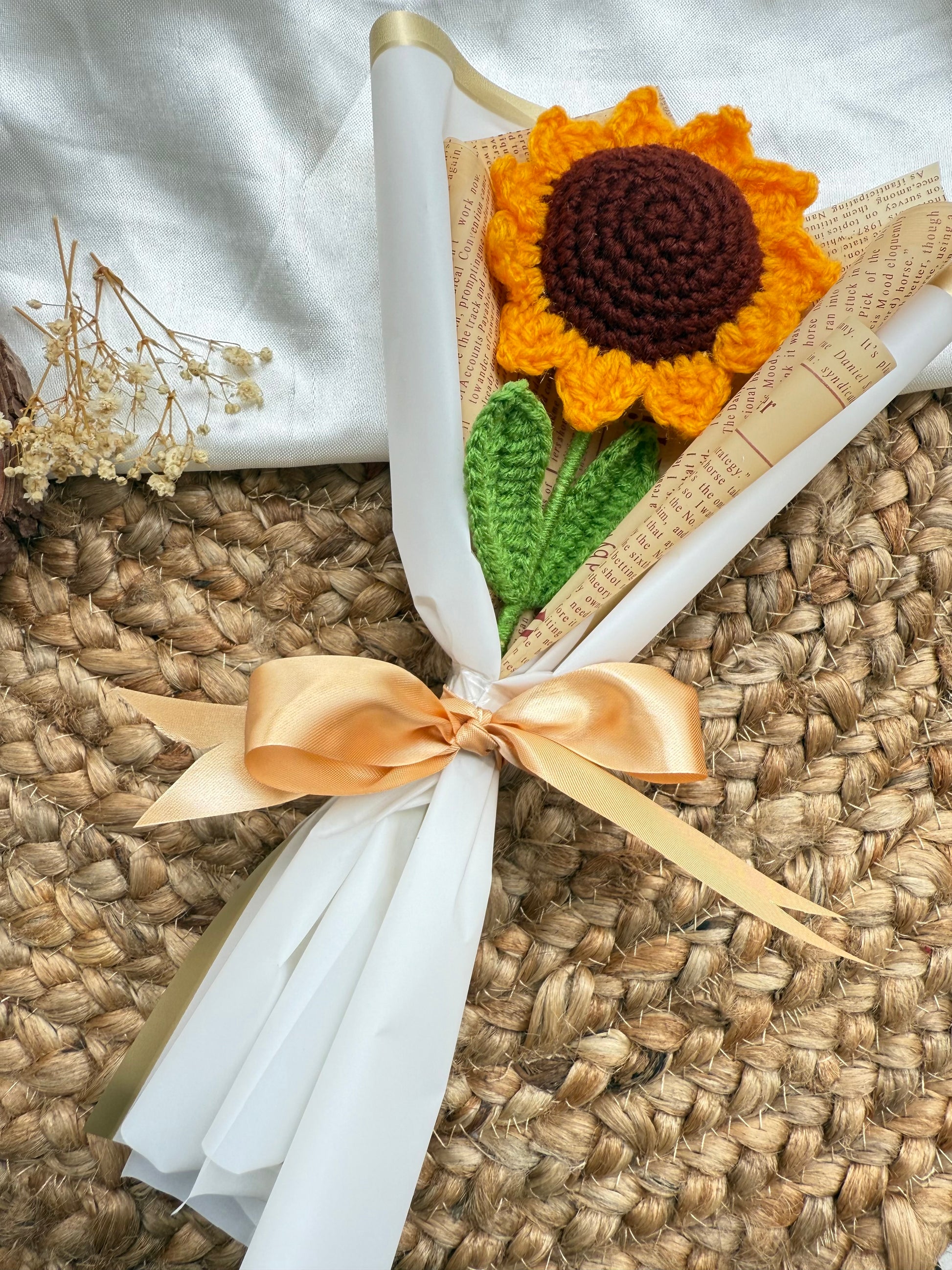 Single Sunflower Bouquet