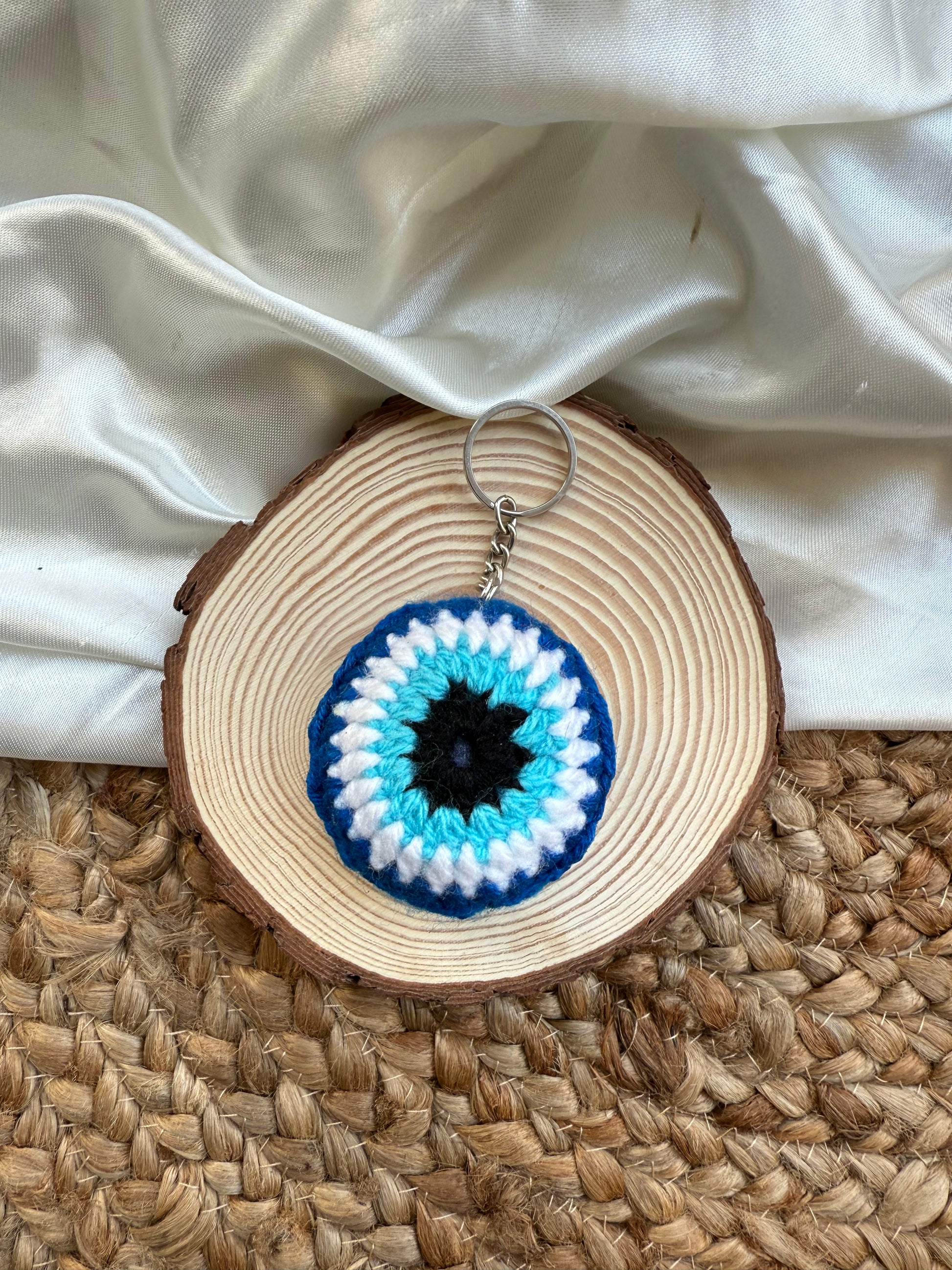 Evil eye Keyring
