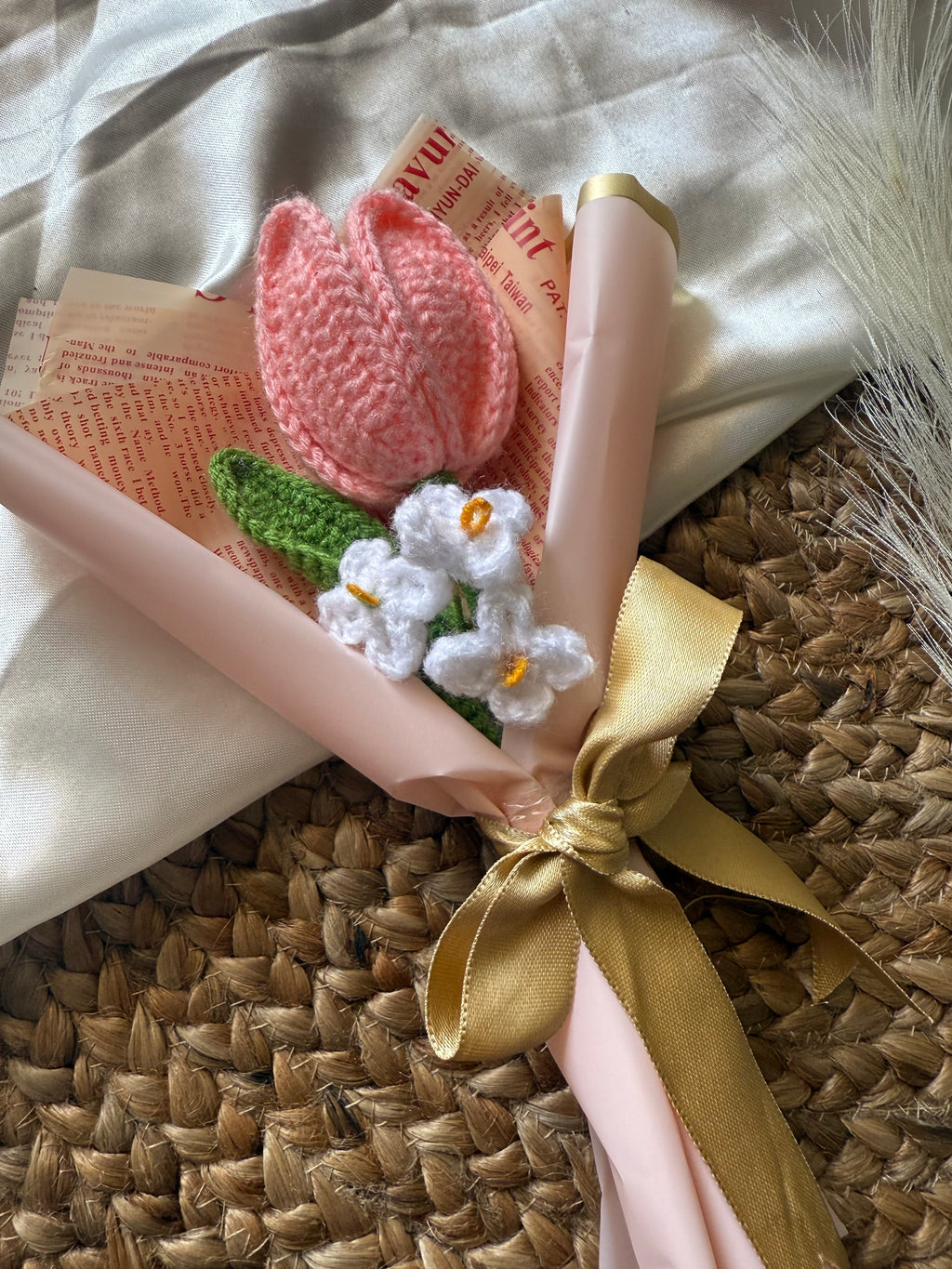 Peach tulip