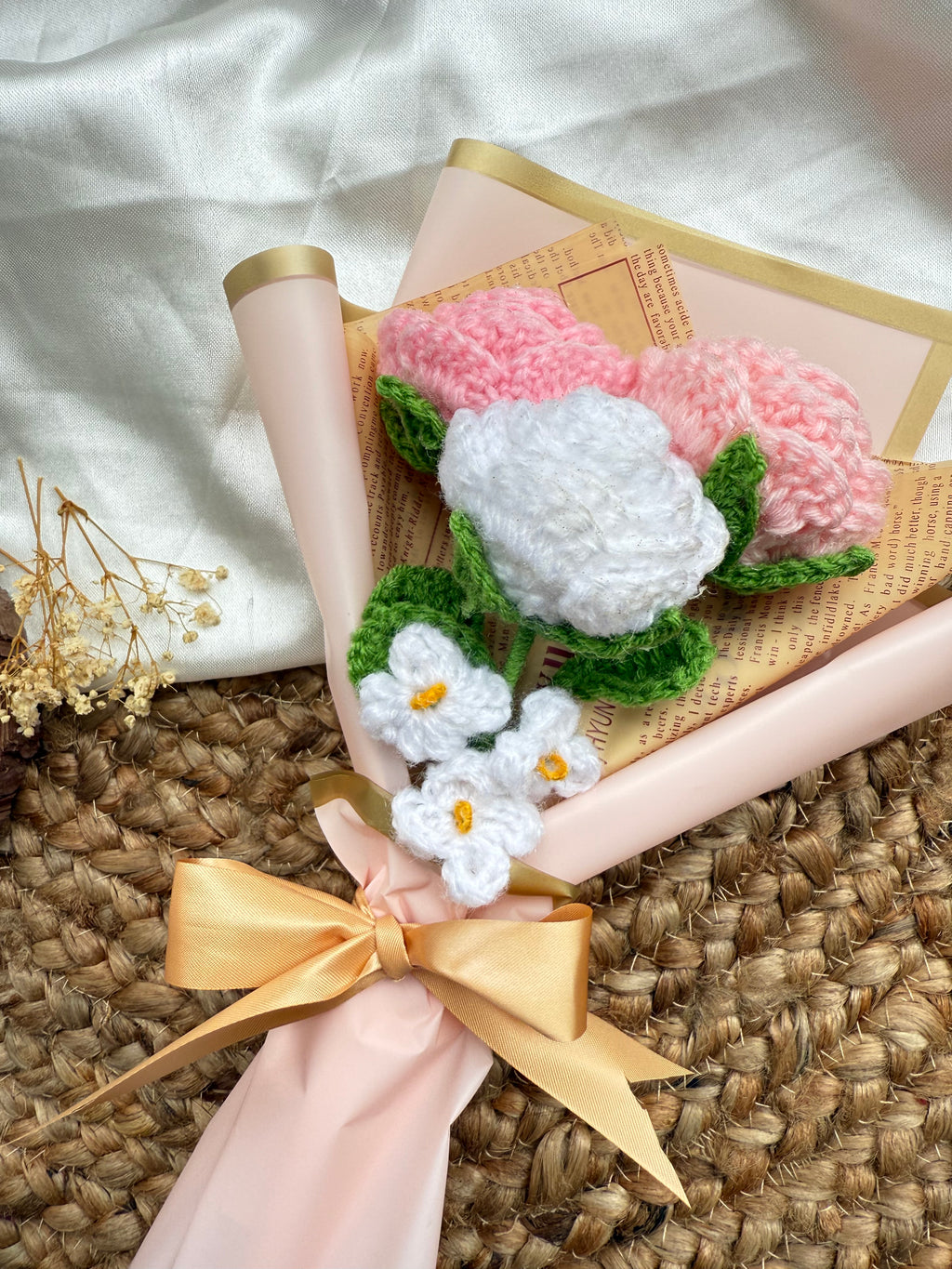 Pink and white roses Bouquet