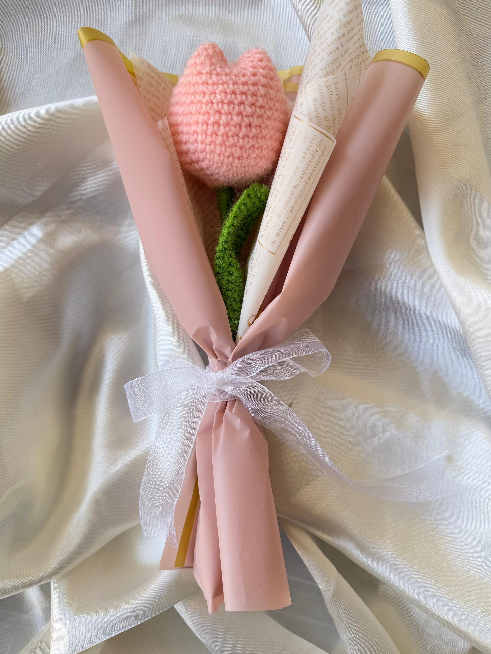 Single Tulip Bouquet