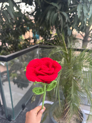 Jumbo Flower Red